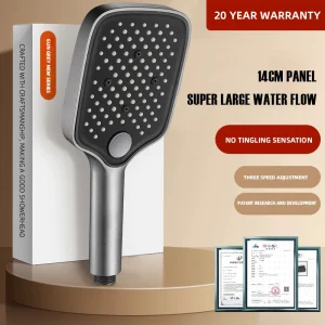 Pommeau de douche moderne à 4 modes, haute pression, pluie lourde, fournitures portables, salle de bains, ensemble d’accessoires pour robinetterie de salle de bains Pommeau de douche moderne à 4 modes, haute pression, pluie lourde, fournitures portables, salle de bains, ensemble d’accessoires pour robinetterie de salle de bains