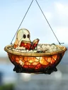 Ornements suspendus en acrylique fantôme d'halloween… – vue 3