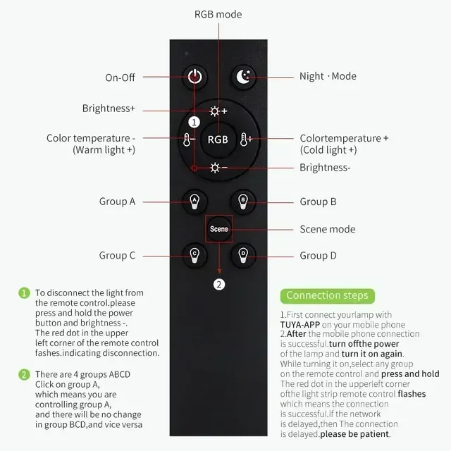 Ampoule intelligente RGB GU10 WIFI 220V 110V – vue 5