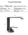Mitigeur lavabo monocommande chromé contemporain… – vue 7