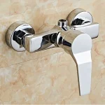 Robinet de douche caché pour salle de bains, robinet de douche mural domestique, chauffe-eau, Valve mixte froide et chaude, accessoires de douche