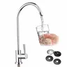 1/4 pouces robinet en acier inoxydable cuisine filtre à… – vue 4