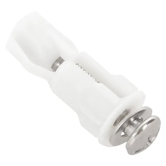 Chevilles expansion plastique blanc vis inox charnières… – vue 6