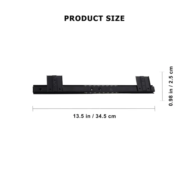Plateaux de montage pour clavier sous le bureau – vue 6