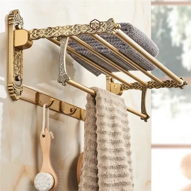 Accessoires de salle de bains sculptés en Bronze Antique – vue 5