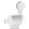 Porte papier toilette ventouse PVC épaisse fixation sans… – vue 3