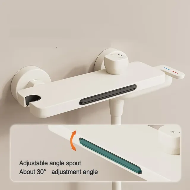 Robinet de baignoire cascade de salle de bains – vue 6