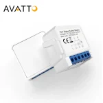 AVATTO ZigBee Tuya 1/2/3/4 Gang Mini commutateur intelligent bricolage commutateurs de lumière Module contrôle bidirectionnel fonctionne avec Alexa Alice Google Home
