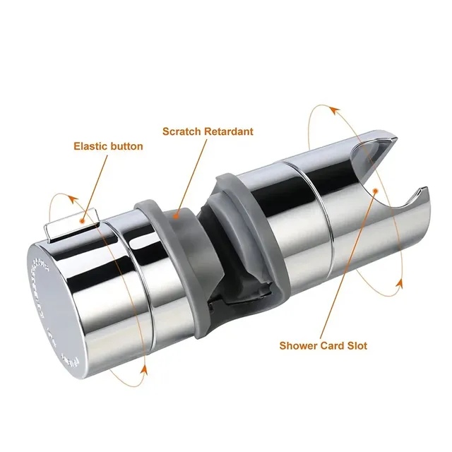 Support de pomme de douche universel – vue 3