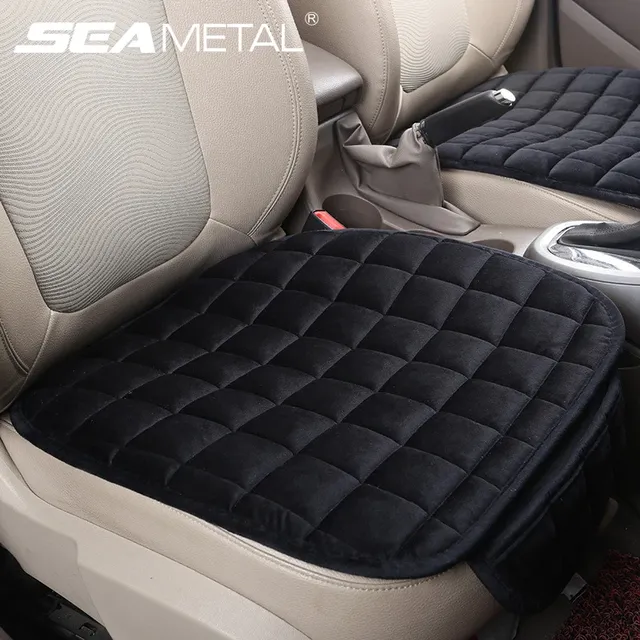 SEAMETAL housse de siège de voiture en peluche coussin…