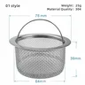 Filtre d'évier de cuisine en acier inoxydable – vue 4