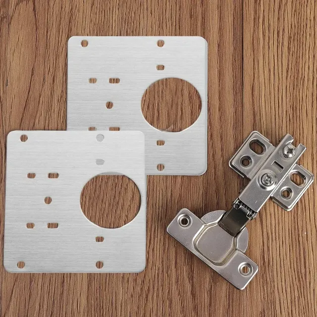 Kit de plaque de réparation de charnière d'armoire en… – vue 2