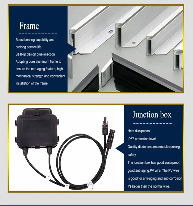Panneau Solaire Rigide 140W 12V – vue 6