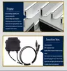 Panneau Solaire Rigide 140W 12V – vue 6