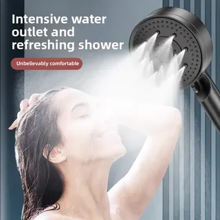 Pommeau de douche noir
