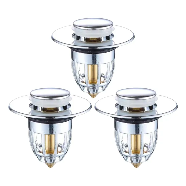 Bonde poussoir clicclac panier filtre amovible laiton… – vue 5
