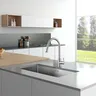 Robinet de cuisine noir Flexible extractible – vue 3