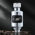 Robinets de douche de jacuzzi de salle de bains numérique, affichage LED, testeur précis de la température de l&rsquo;eau pour le bain de réception-cadeau pour bébé