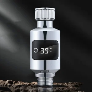 Robinets de douche de jacuzzi de salle de bains numérique, affichage LED, testeur précis de la température de l&rsquo;eau pour le bain de réception-cadeau pour bébé