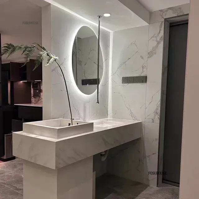 Miroirs de bain irréguliers nordiques – vue 6