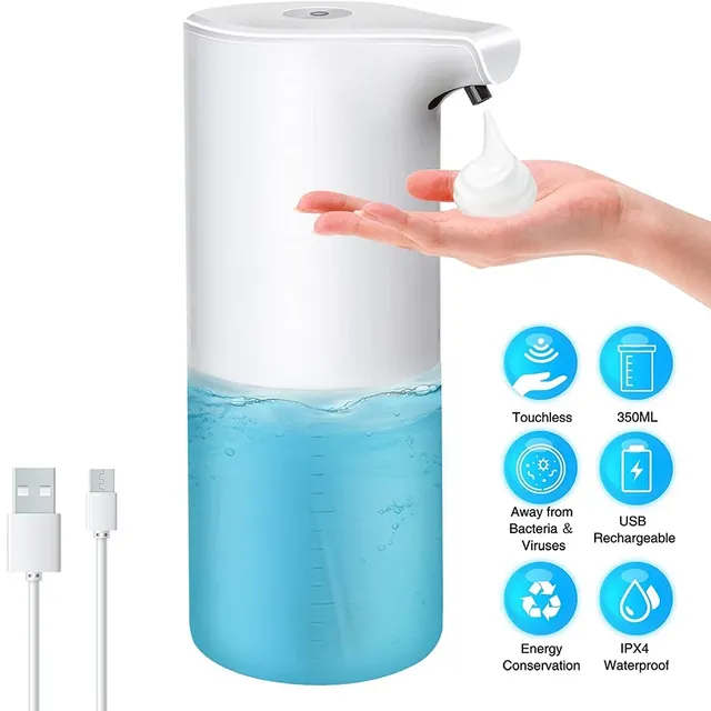 Distributeur savon automatique sanscontact rechargeable… – vue 2