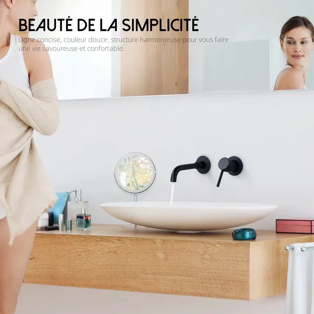 Robinet de lavabo de salle de bain – vue 5