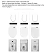 Siège de toilette pour Bidet – vue 4