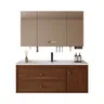 Évier européen salle De Bain armoire Led lavage miroir… – vue 6