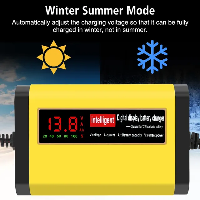 Chargeur batterie 12V 2A intelligent trois étapes… – vue 5