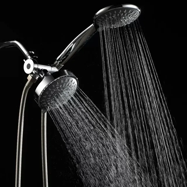 Système de pomme de douche double combiné de luxe