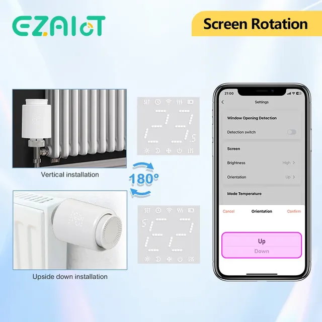 Thermostat intelligent TRV – vue 5