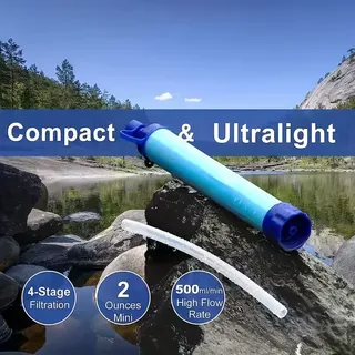 Purificateur d'eau de voyage compact - Purificateur portable pour…