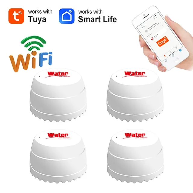 Capteur d'eau WiFi Tuya