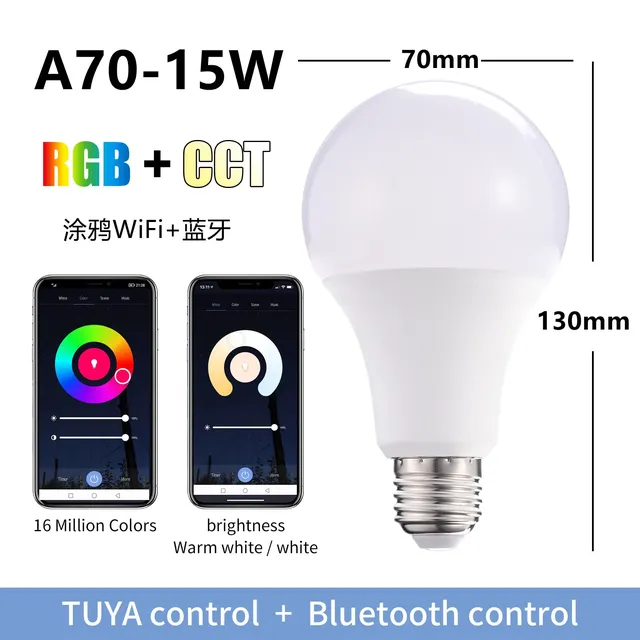 Ampoule LED Smart Graffiti Alex – vue 2