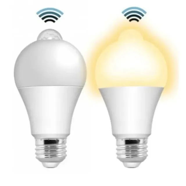 Ampoule LED intelligente avec capteur de mouvement PIR – vue 2