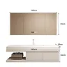 Lavabo flottant armoire De salle De bain applique murale… – vue 5