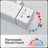 Mitigeur thermostatique mural baignoire douche acier… – vue 4