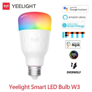 Yeelight ampoule LED intelligente W3 couleur maison intelligente E27…