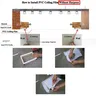 Profilé PVC blanc mat extrudé forme U gorge clipable… – vue 6