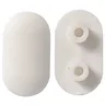 Housse de siège de toilette ancienne blanche – vue 4