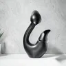 Mitigeur lavabo bec haut courbé style cygne poignée… – vue 4
