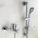 Robinet mitigeur mural multifonction en alliage de Zinc, robinet mitigeur à double bec pour salle de bains et douche, accessoires de salle de bains et de douche