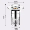 Bouchon de fuite ABS pour lavabo de cuisine – vue 6