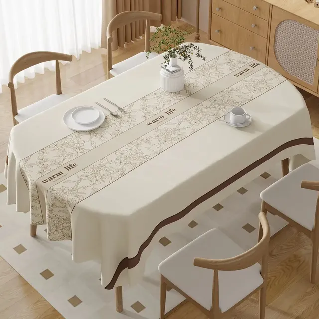 Nappe de salle à manger ovale – vue 3