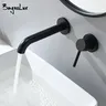 Robinet de lavabo noir mat mitigeur chaud et froid – vue 2