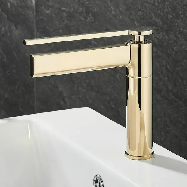 Robinet mitigeur de lavabo d'eau chaude et froide monté… – vue 5