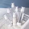 Bouteille à pompe transparente pour crème cosmétique… – vue 2