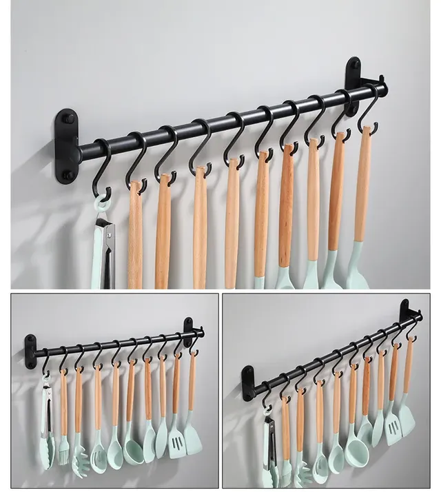 Crochets muraux pour organisateur de cuisine – vue 4