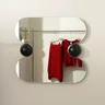 Miroir d'accent Led Design de luxe nordique salon… – vue 6
