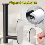 Porte-papier hygiénique adhésif, cintre en plastique pour mouchoirs, support de papier toilette étanche, accessoires de salle de bains, maintien des serviettes en papier